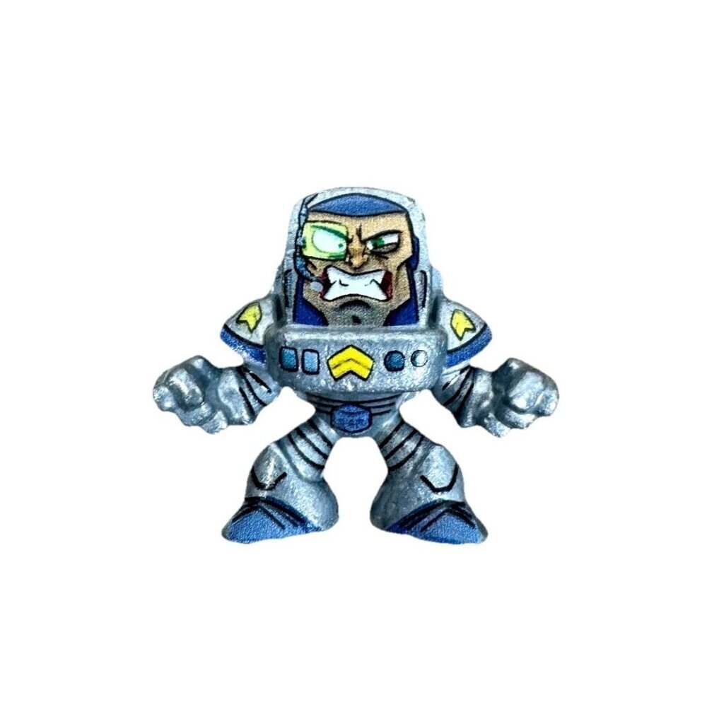 Million Warriors Super Mega Rare Metal Captain Smiles Figure Toy